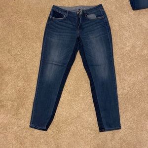 WHBM girlfriend jeans size 12